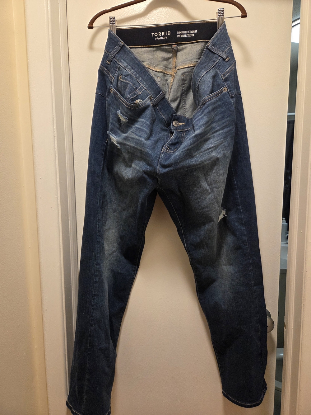 Torrdid Plus Size Women Jeans Bombshell Straight